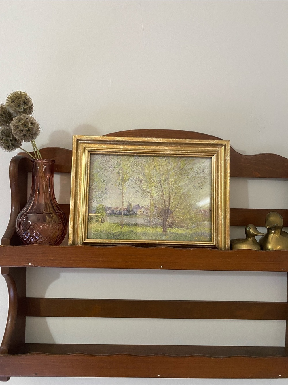 Sheffield Home Gold Framed Pastoral Landscape 5x7
